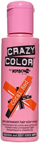 2x Crazy Color Semi-Permanent Hair Dye 2x 100ml (Emerald Green)