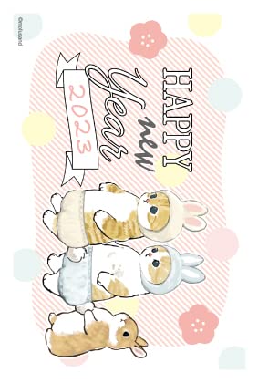 お年玉付き郵政年賀はがき(3枚入)ぢゅの NEP フタバ株式会社 (04)