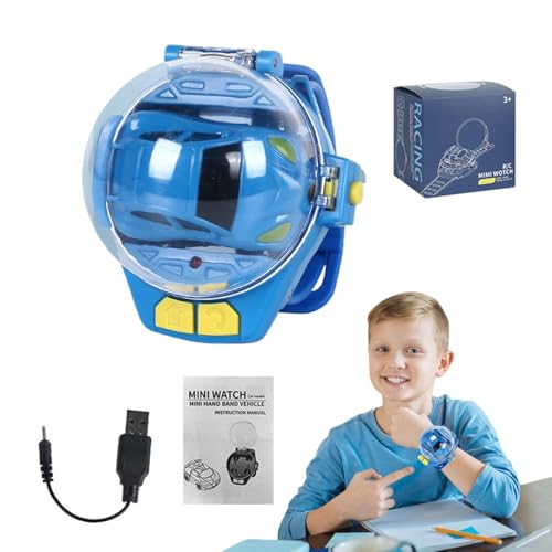 Mira coches RC, mira juguetes de coche teledirigido | reloj de coche teledirigido | 2,4 GHz USB USB juego de coche de larga distancia para fiestas de niños