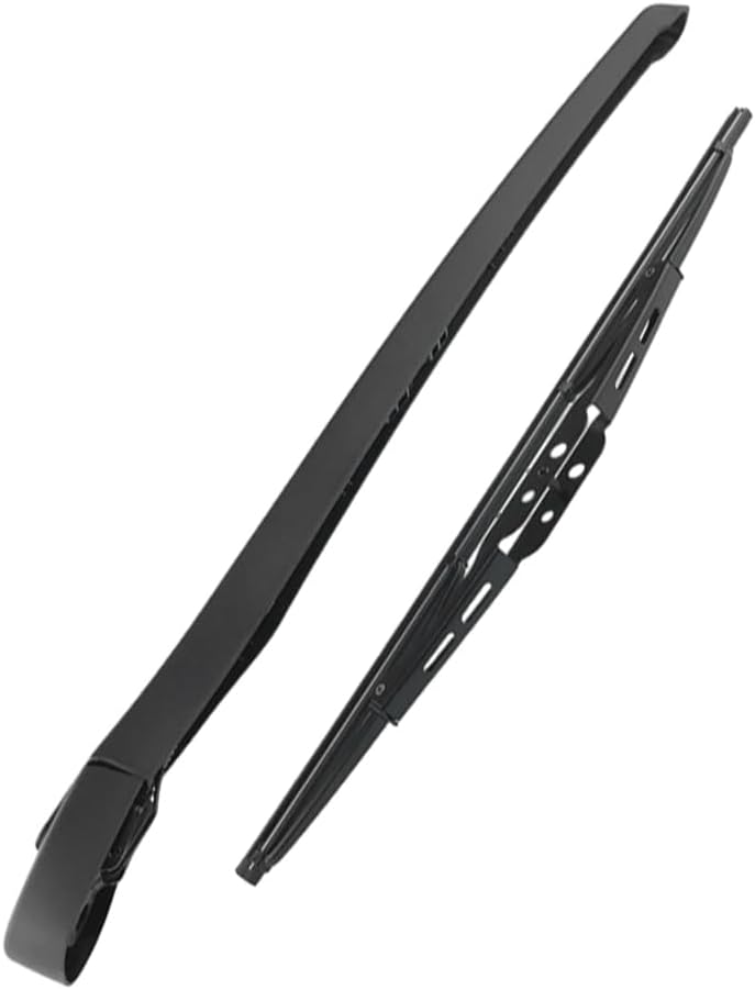 Back Window Wiper Arm Blade Replacement, Rear Windshield Back Wiper Arm Blade Set 61 62 7 066 173, Compatible with BMW 5 Series E61 2003-2010