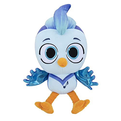 Image of Do, Re & Mi Little Feature Plush - 8-Inch ‘Mi’ The Blue Jay Plush Toy with Sounds - for Kids 3 and Up - Amazon Exclusive