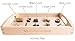 Montessori Lock and Key Toy Set - Lock Set Keys for Kids - Montessori Materials - Wooden Educational Toys for Toddlers and Preschoolers