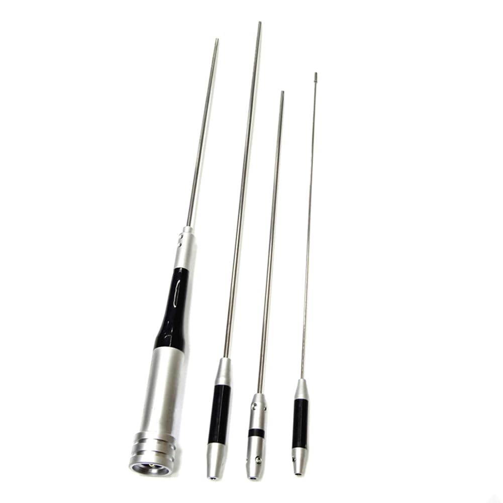 7900 Antenne Radio Mobile Double Bande VHF UHF 144-430 MHz Autoradio Talkie-Walkie Antenne à Gain Élevé -7900