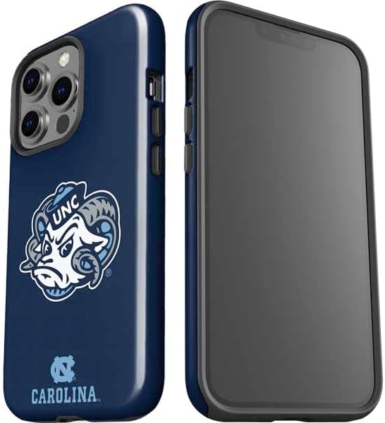 Skinit Impact Phone Case Compatible with iPhone 15 Pro - Officially Licensed University of North Carolina Tar Heels Icon Design