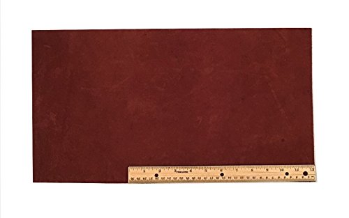 Scrap Lace Leather Medium Brown Cowhide 10