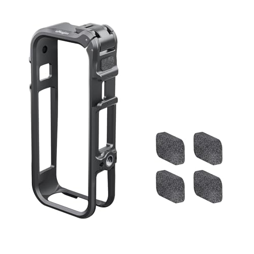 Twaxl Insta360 X4 Air �p �v���X�`�b�N���r�b�g�P�[�W �}���`�t�@���N�V�����G�N�X�p���V�����t���[�� (Black)