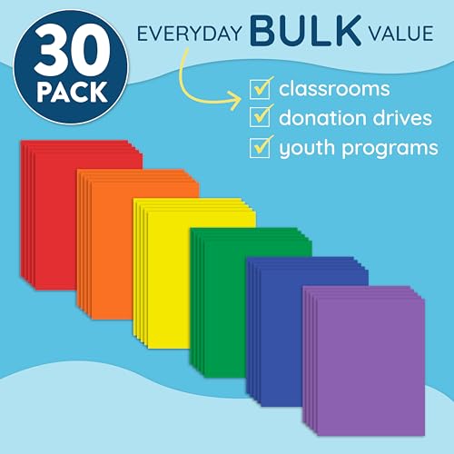 Blue Summit Supplies 30 Plastic 2 Pocket Folders, Assorted Colors by Blue Summit Supplies - Image 2
