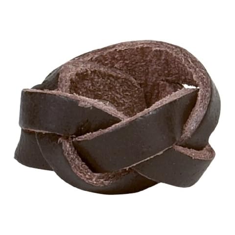 Plaited Leather Woggle - Official Scout Uniform Cover