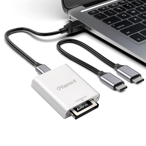 Lecteur CFexpress 10 Gbit/s Sintech pour transfert ultra rapide USB 3.1 Gen 2 Type B