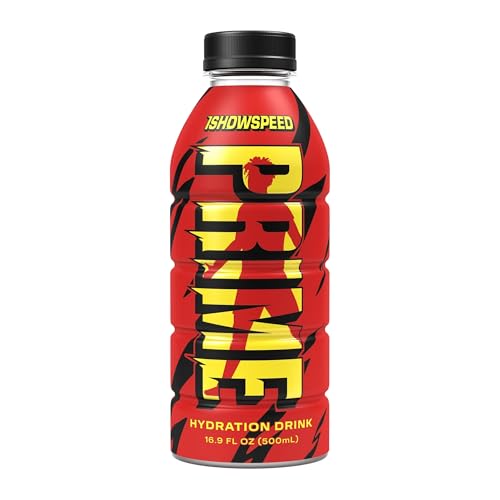 Prime Drink New Edition (ISHOWSPEED SEWEY!! Dragon Fruit Acai) aromatisiert mit Zero Added Sugar Erfrischendes Getränk 500 ml