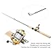 Ice Fishing Rod Reel Combo Kit Jigs Bobber Gear Set for Freshwater Saltwater Fishing