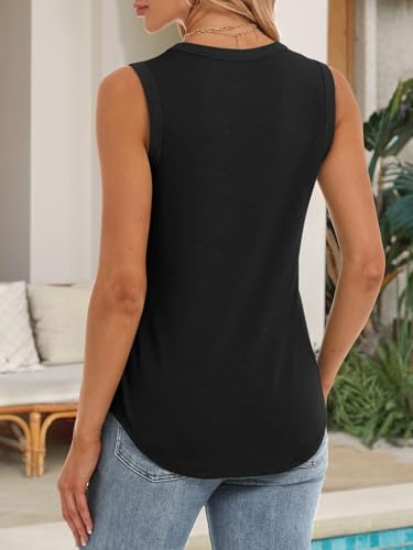 ATHMILE Womens Tank Tops Summer Spring Sleeveless Casual Cute Basic Trendy Loose Flowy Beach Shirt Vacation Outfits 20254