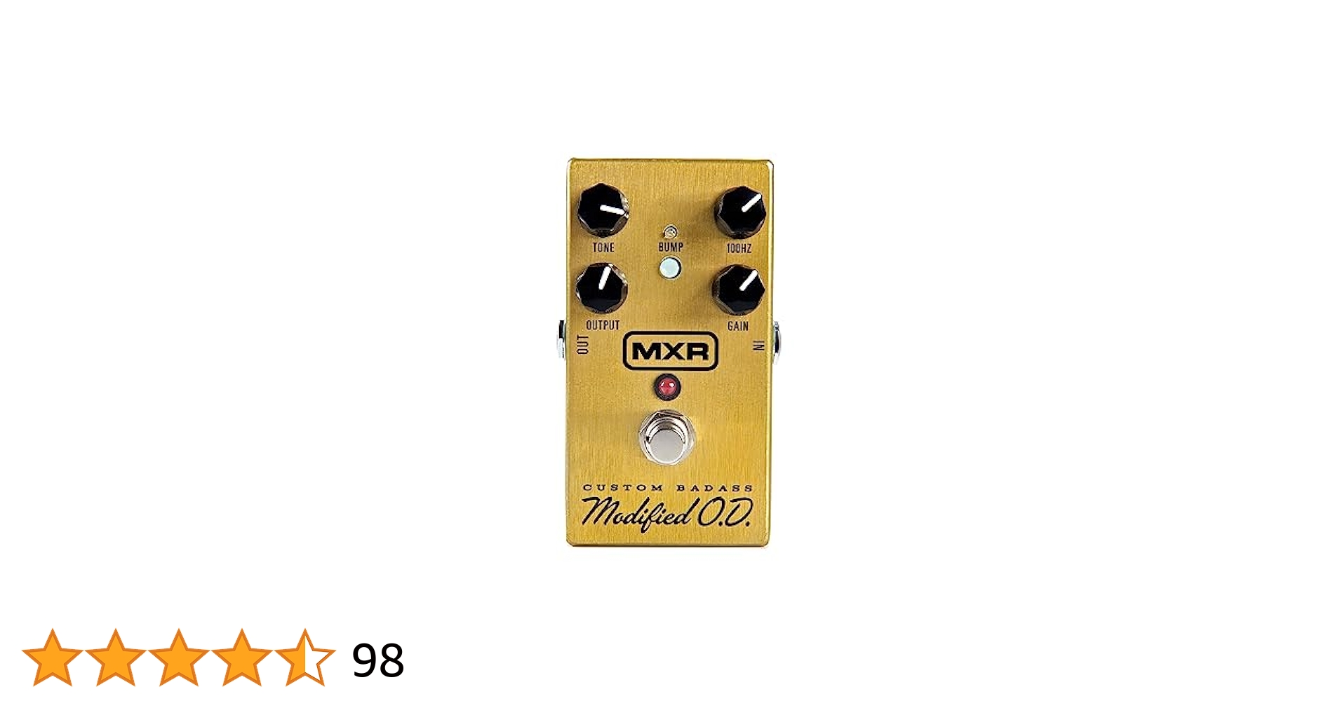 【美品】MXR M77 Custom Badass Modified O.D. MXR/M77/オーバードライブ 送料無料 | サウンドハウス