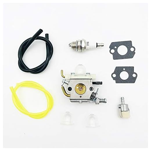 BGTR Motorcykel Tillbehör Förgasare Carb Kit kompatibelt för Echo WTA-33 PB-250 Ström Blower A021001881 A021001882 Primer Lampor Spark Plug