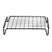 HUBERTÂ® Display Riser with Grates Rectangular Black Powder Coated Iron- 12
