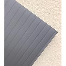 Corrugated Plastic 4mm Boards - 18"x12" 10 Sheets ... Grey