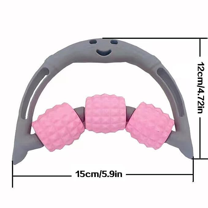 Tathyu 3 Balls Massager Acupressure Roller: Instant Pain Relief for Neck, Back & Legs Tathyu 3 Balls Massager Acupressure Roller: Instant Pain Relief for Neck, Back & Legs