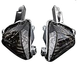 【Material】 Esta luz indicadora de giro de la motocicleta está hecha de material plástico ABS, que no es fácil de dañar y resistente al desgaste, es fuerte y se puede usar durante mucho tiempo.