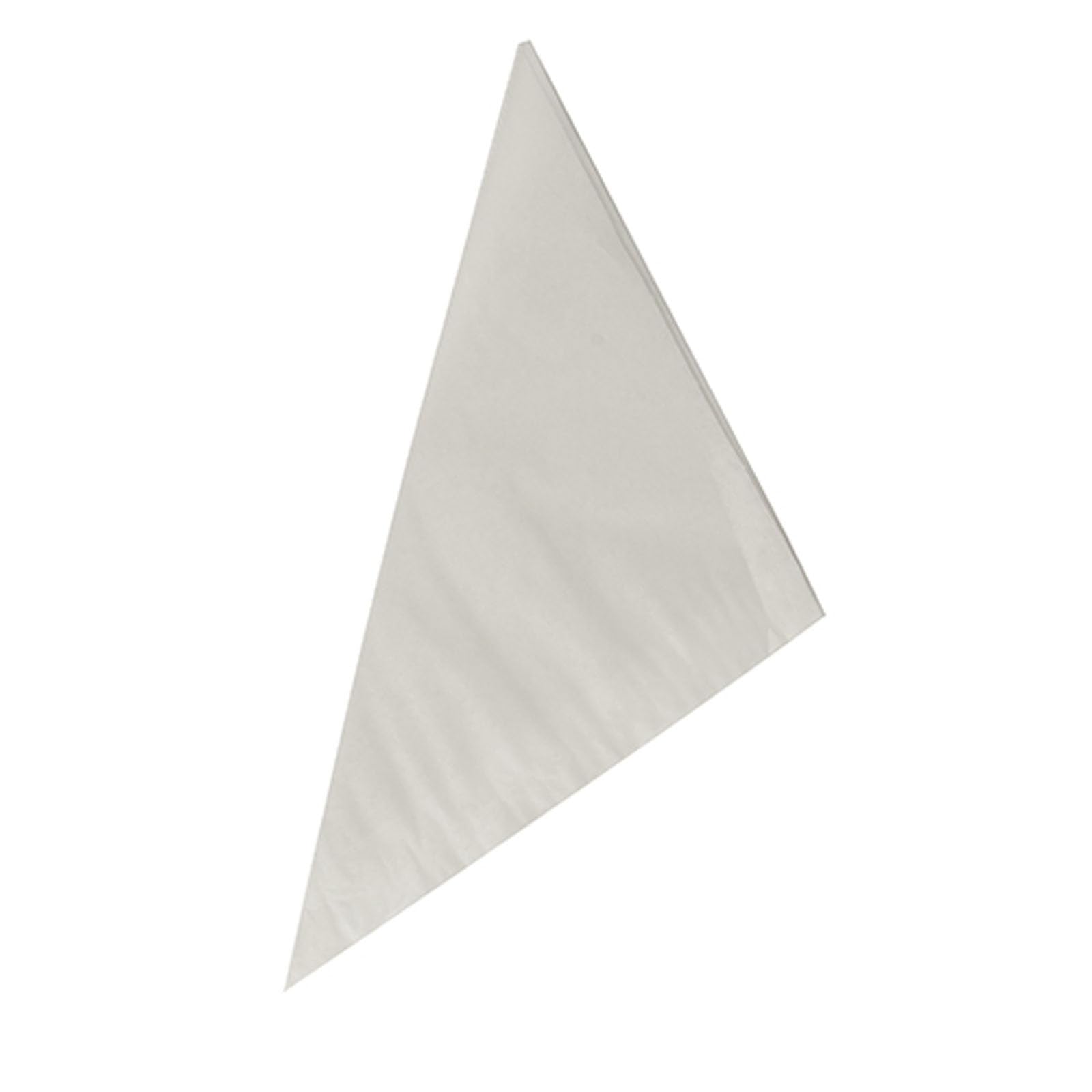 PAPSTAR - Spitztüten/Papiertüten 23 x 23 x 32,5cm weiÃ? / Füllinhalt 250g