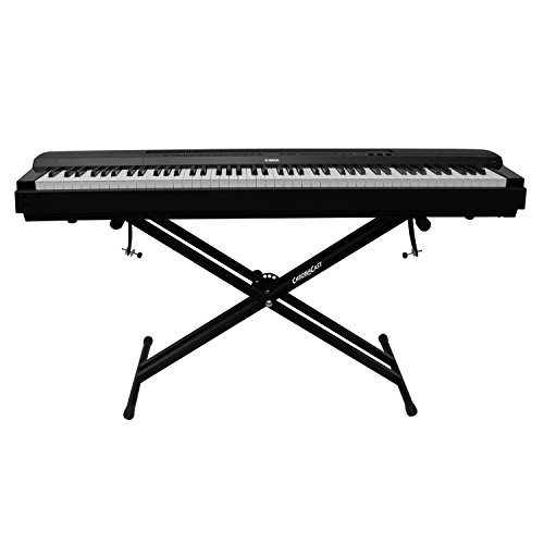 Alesis Vi61 | 61-Key Usb Midi Keyboard Controller With 16 Pads, 16 Assignable Knobs & Chromacast Cc-Kstand Double Braced X-Style Pro Series Keyboard Stand With Locking Straps #TOP6