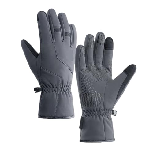Gants d'hiver imperméables et chauds unisexes pour le cyclisme