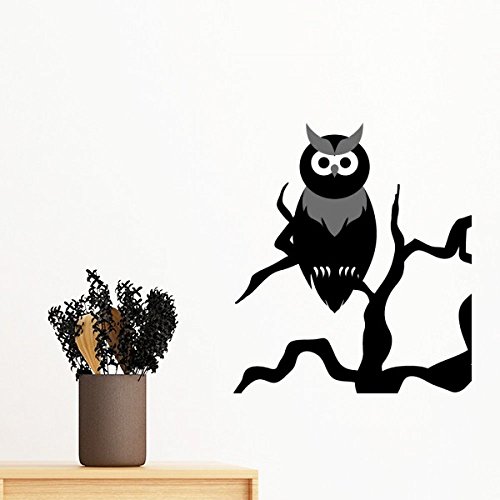 Sticker mural hibou Halloween pour décorer une chambre d'enfant - 2