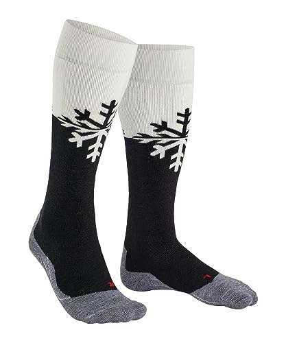 Image of FALKE Women's SK2 Intermediate Ski Socks, Warming, Quick Dry Merino Wool, 1 Pair