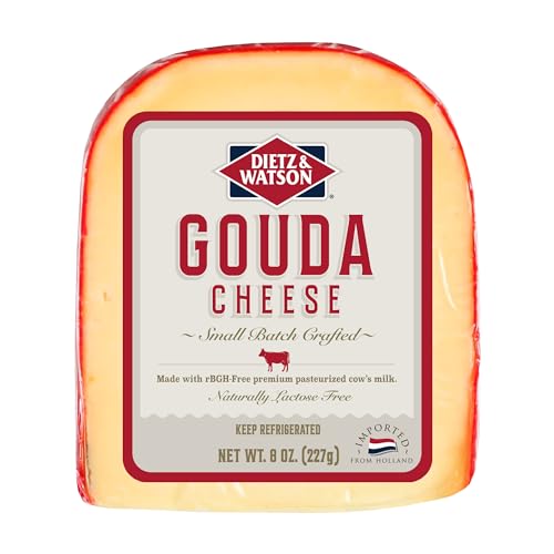 Dietz & Watson Gouda Cheese Wedge, 8 Oz cover