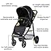Diono Quantum 4 3-in-1 Travel System with LiteClik 30 R SafePlus Infant Car Seat and Base, Rear-Facing for Infants 4-30lbs, Includes Infant Car Seat Folding Stroller and Toddler Seat (Black Jet)