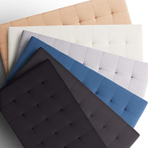 Lucid LU0001UHBQQST Upholstered Rectangle Square Tufting Headboard thumb #5