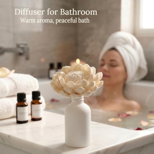 Difusor de Varetas con Flores de Madera Aromaterapia miniatura 2