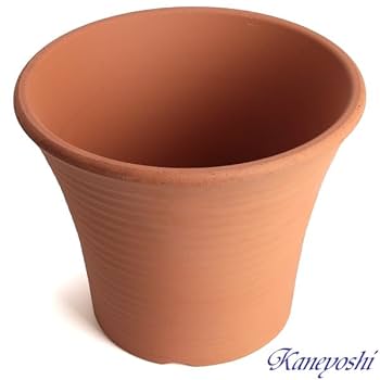 在庫限り！最安値！三河焼大型陶器鉢深型赤焼45cm Sポット 6号 赤焼 商品詳細｜株式会社カネ由商店｜創業明治43