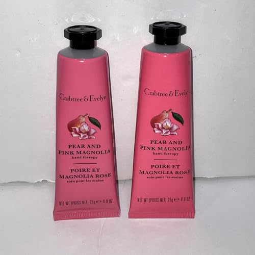 Crabtree & Evelyn Hand Therapy Pear & Pink Magnolia 2 Pack