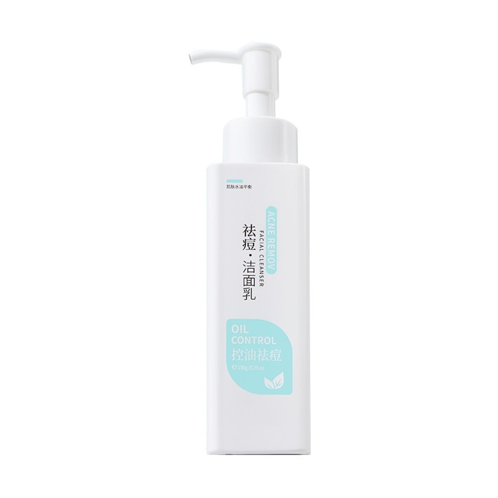 Detergente viso antiacne e controllo dell'olio 150 g, deterge e idrata in un solo passaggio(3pcs)