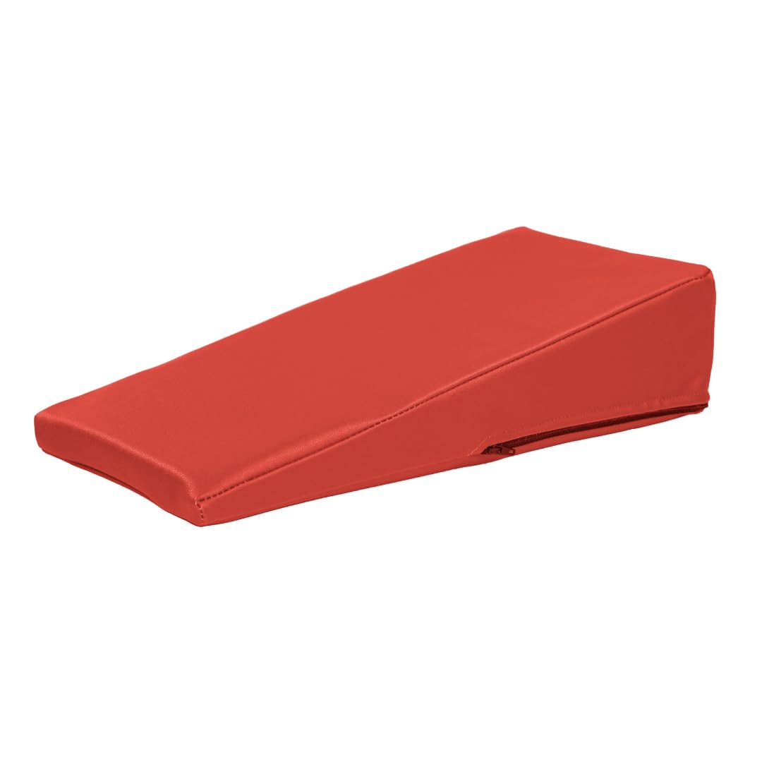 Cuña de apoyo para brazo, color rojo, 50 x 20 x 10/2 cm