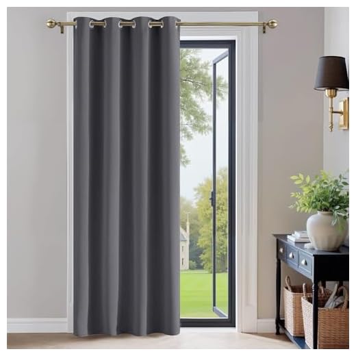 PONY DANCE Cortina Dormitorio Opaca 1 Pieza 140x240 CM Cortinas Termicas Aislantes Frio y Calor Cortinas Blackout Cortinas Salon Modernas Cortina Gris Opaca Ventana con Ojales