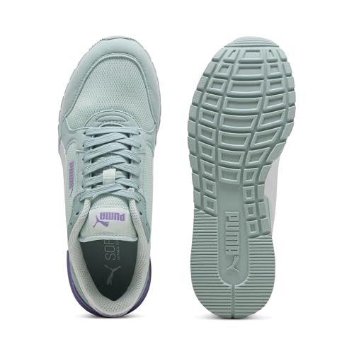 PUMA Unisex-Child Shoes ST Runner Sneaker, Dewdrop White-Turquoise Surf-Grape Mist, 5.5 US Big Kid4