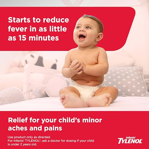 Infants' Tylenol Dye-Free Acetaminophen Oral Suspension, Cherry, 1 Fl Oz - image 5