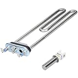Kenekos - SET - Heizelement mit NTC-Sensor geeignet für Bosch Siemens Modelle Serie 6 Maxx iQ300 iQ500 iQ700 iQ800, Alternative zu 12029196 (265961/00265961) + 00175369/175369 230V, Waschmaschine