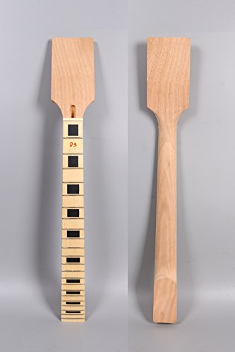 Manche de Guitare électrique 22 Frettes en Érable et Acajou DIY