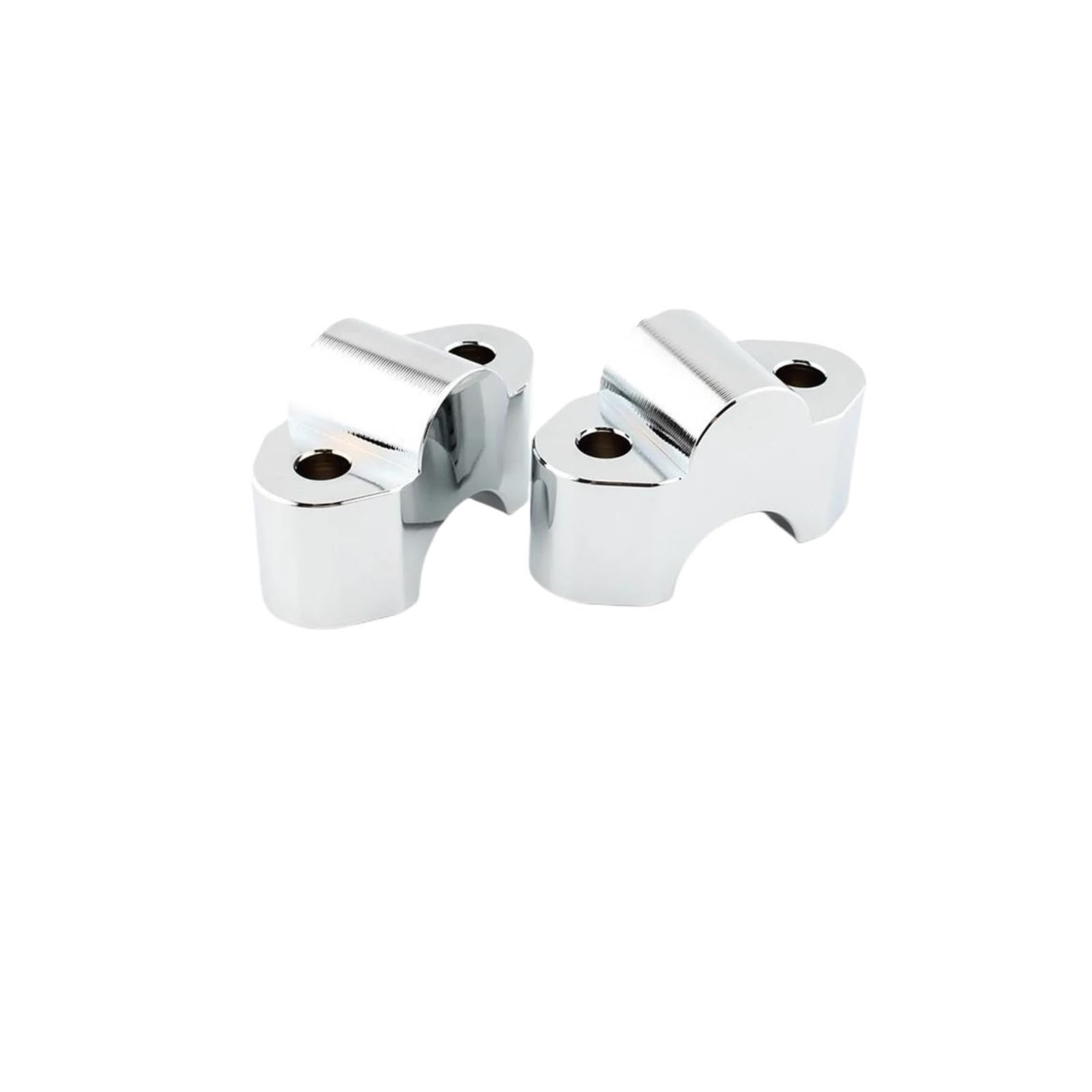 Abrazadera Manillar Moto Elevador De Manillar Chapado En Aluminio CNC 20MM De Elevación 15MM hacia Atrás para Motocicleta R18 2020-2022 Alzas Manillar Moto