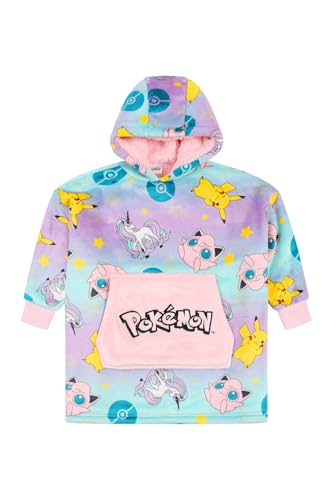 Sweat à capuche Pokémon pour filles en polaire rose Pikachu