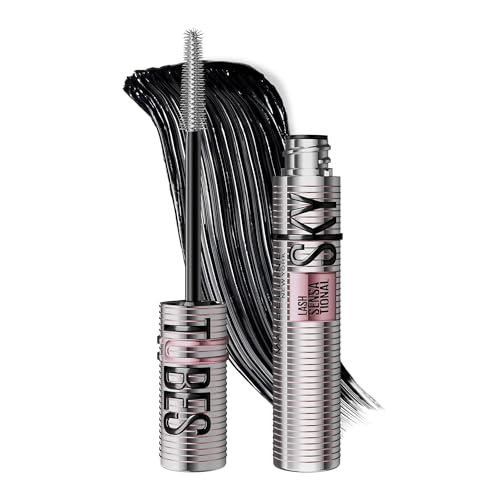 Maybelline New York Lash Sensational Sky Tubes Máscara, Very Black