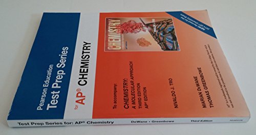Pearson Education Test Prep Series for AP Chemi... 0133101592 Book Cover