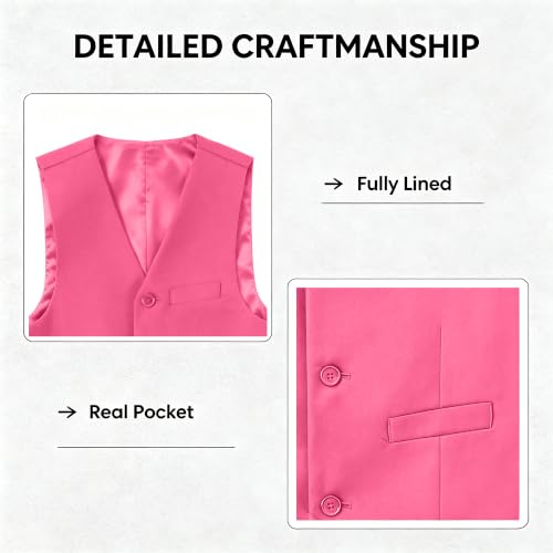 Image of Kids Vest for Boys Formal Suit Vests