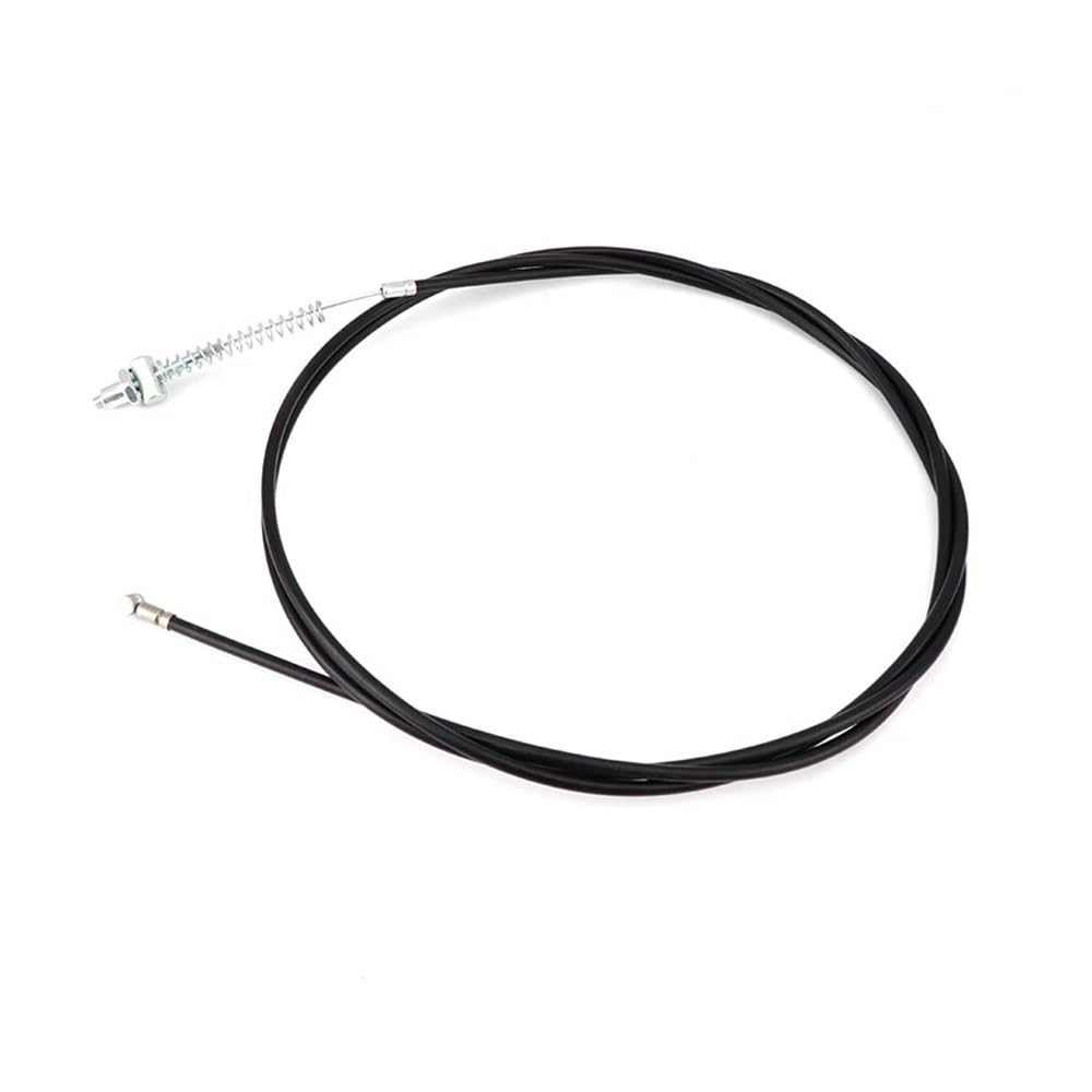 Kiedve 1450Mm Brake Cable Front Rear Drum Brake Line With Spring For Bicycle Scooter Moped Bike Motorcycle Parts(1450Mm)