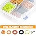 PQY Fuel Injector Rebuild Spare Parts Fuel Injector Repair Service Kits Micro Filter O-Ring Seals Caps + Removal Tool
