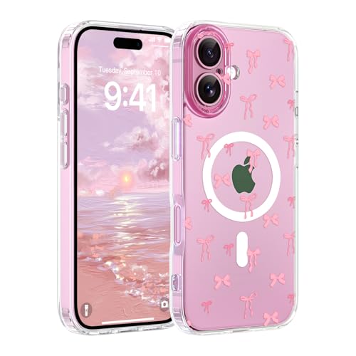 Coque iPhone 16 fine transparente anti-jaunissement et compatible chargeur MagSafe