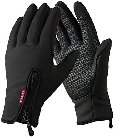 YYGIFT Touch Screen Gloves Outdoor Waterproof Winter Gloves Wind-Stopper Non-Slip Palm for Men Women