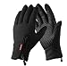 YYGIFT Touch Screen Gloves Outdoor Sports Winter Gloves Wind-Stopper Warm Gloves for Men Women (Updated Version-Black, XL)